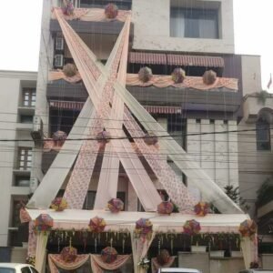 Chunni and Umbrella decoration
